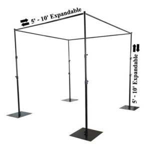 Square Canopy hardware
