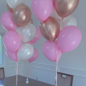 Helium bouquet for 15
