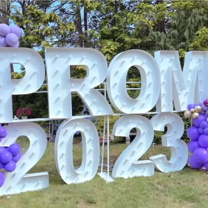 Marquee with balloon