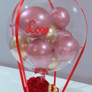 blooms and bubbles Bouquet Box