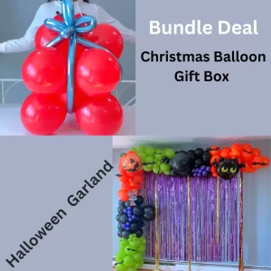 Halloween Garland with foil class package