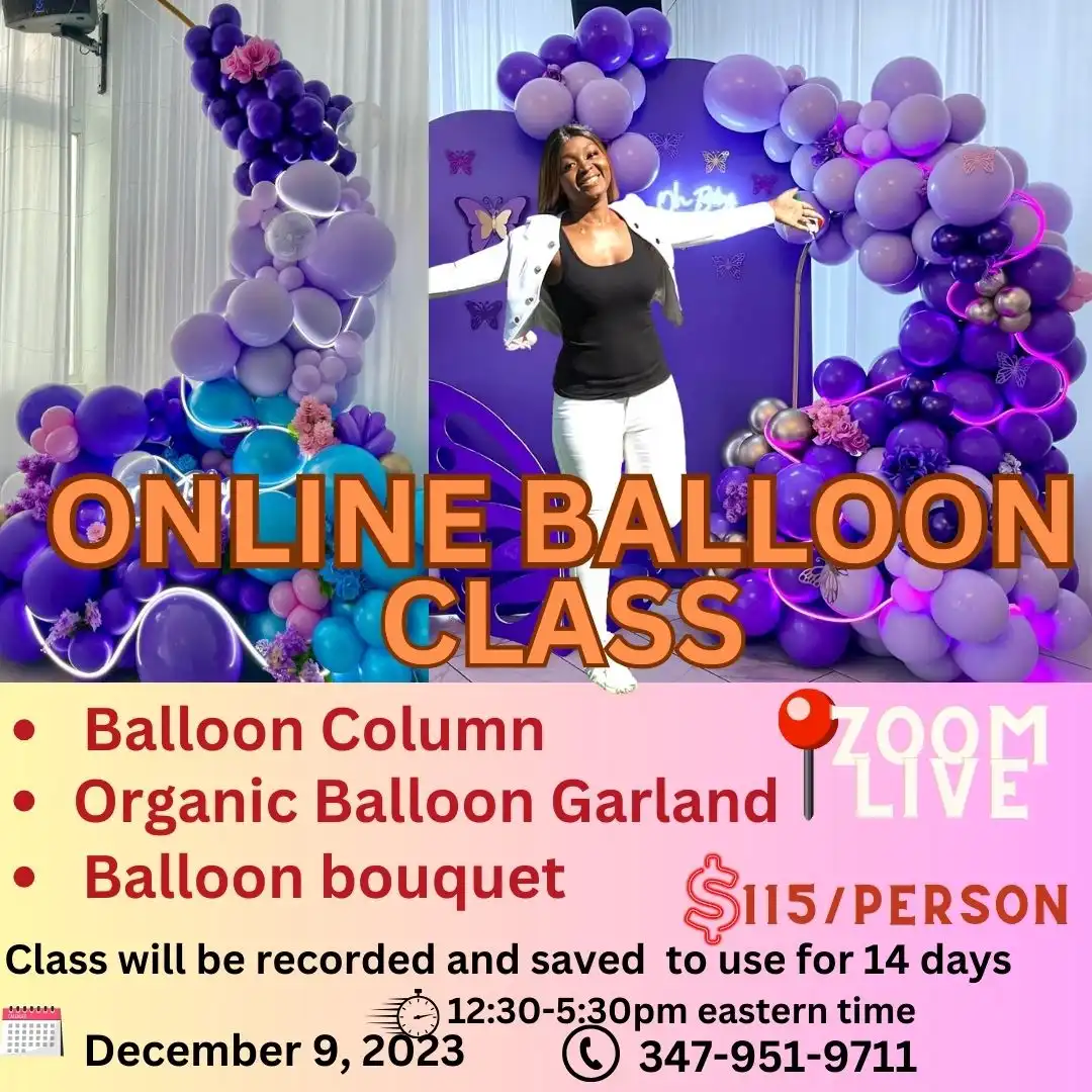 December Online Class Via Zoom
